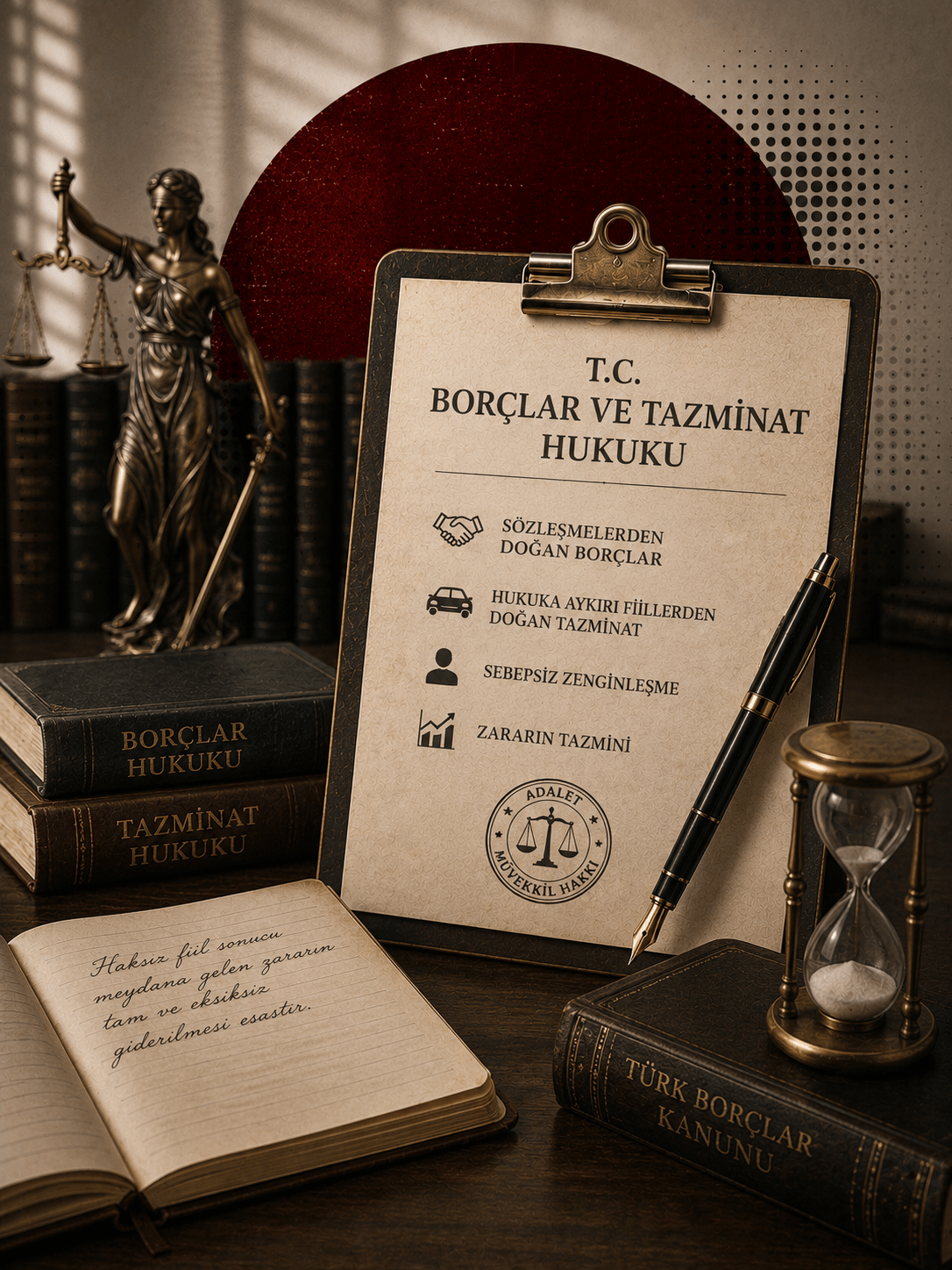 Borçlar ve Tazminat Hukuku kategorisine ait editoryal kapak görseli