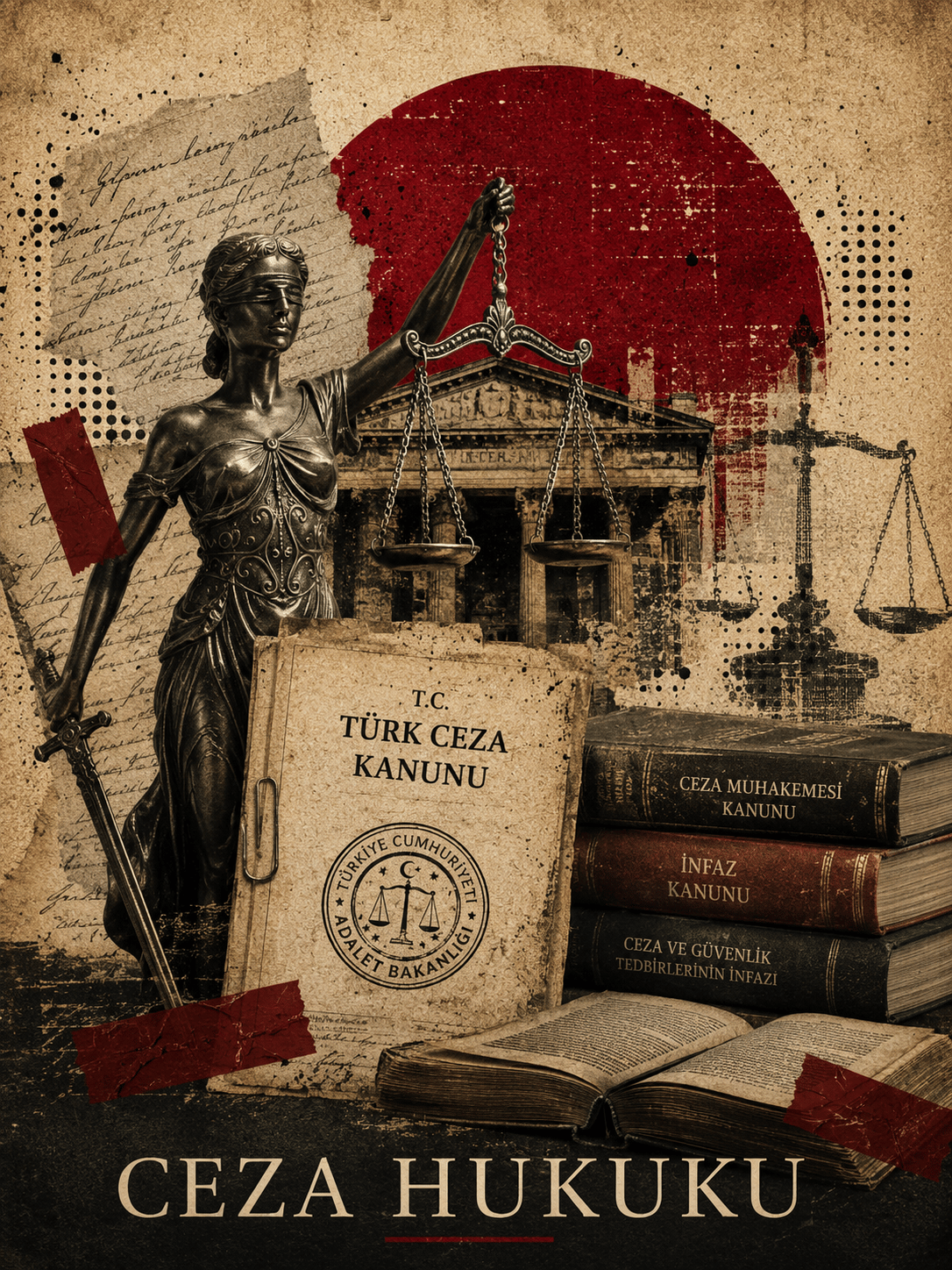 Ceza Hukuku kategorisine ait editoryal kapak görseli